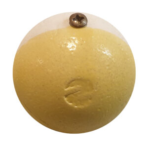 Gul sinterengobe i pulverform för lergods och stengods bränd i 1050°C