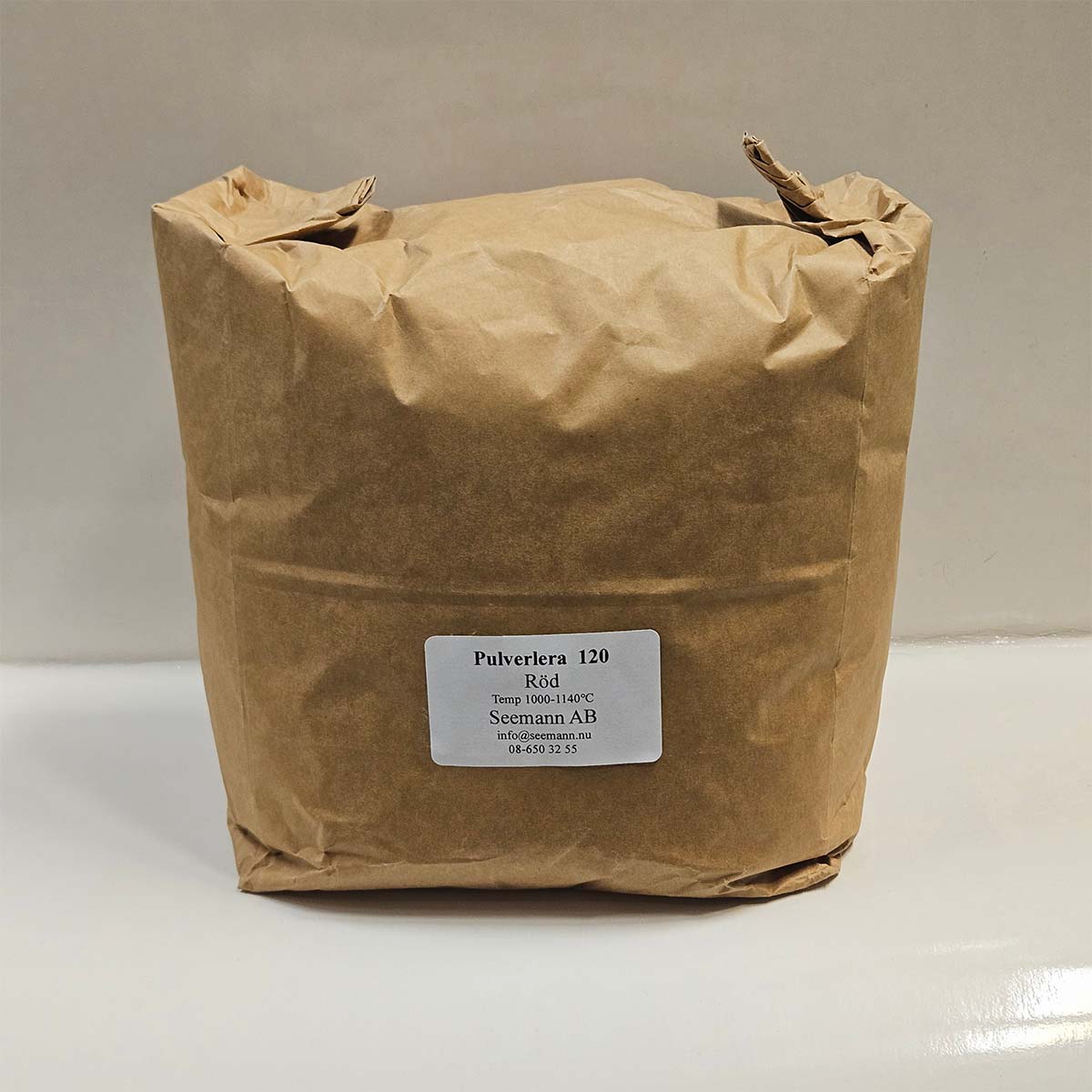 Pulverlera 120P röd