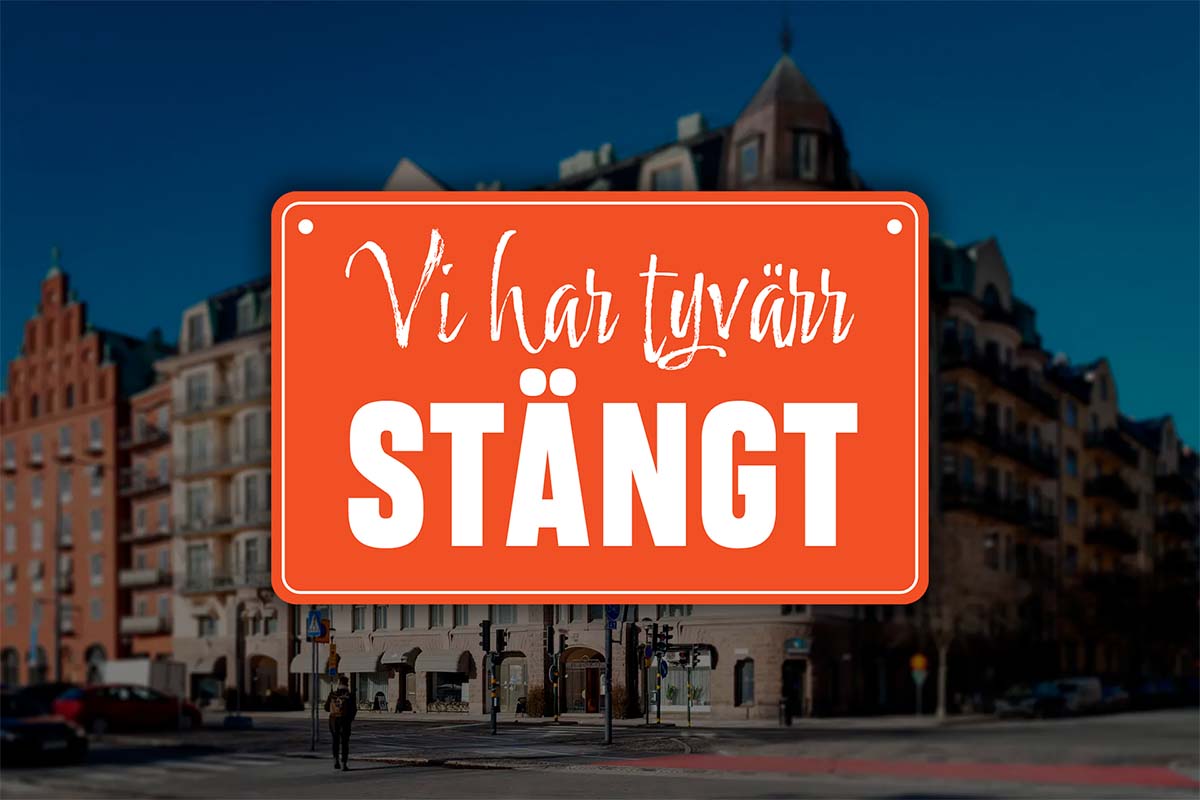 Vi har tyvärr Stängt - Avvikande öppettider | Seemann AB